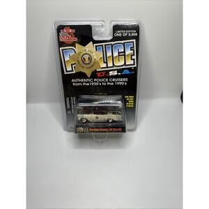 Racing Champions Police USA Benton County Sheriff Indiana 1958 Chevy Impala